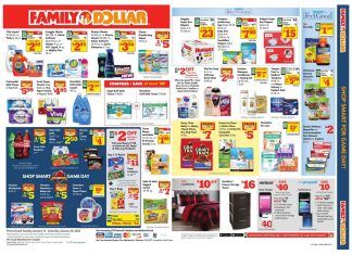 Family Dollar Weekly Ad Jan 12 – Jan 18, 2020