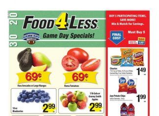 Food 4 Less Weekly Ad Jan 29 – Feb 04, 2020