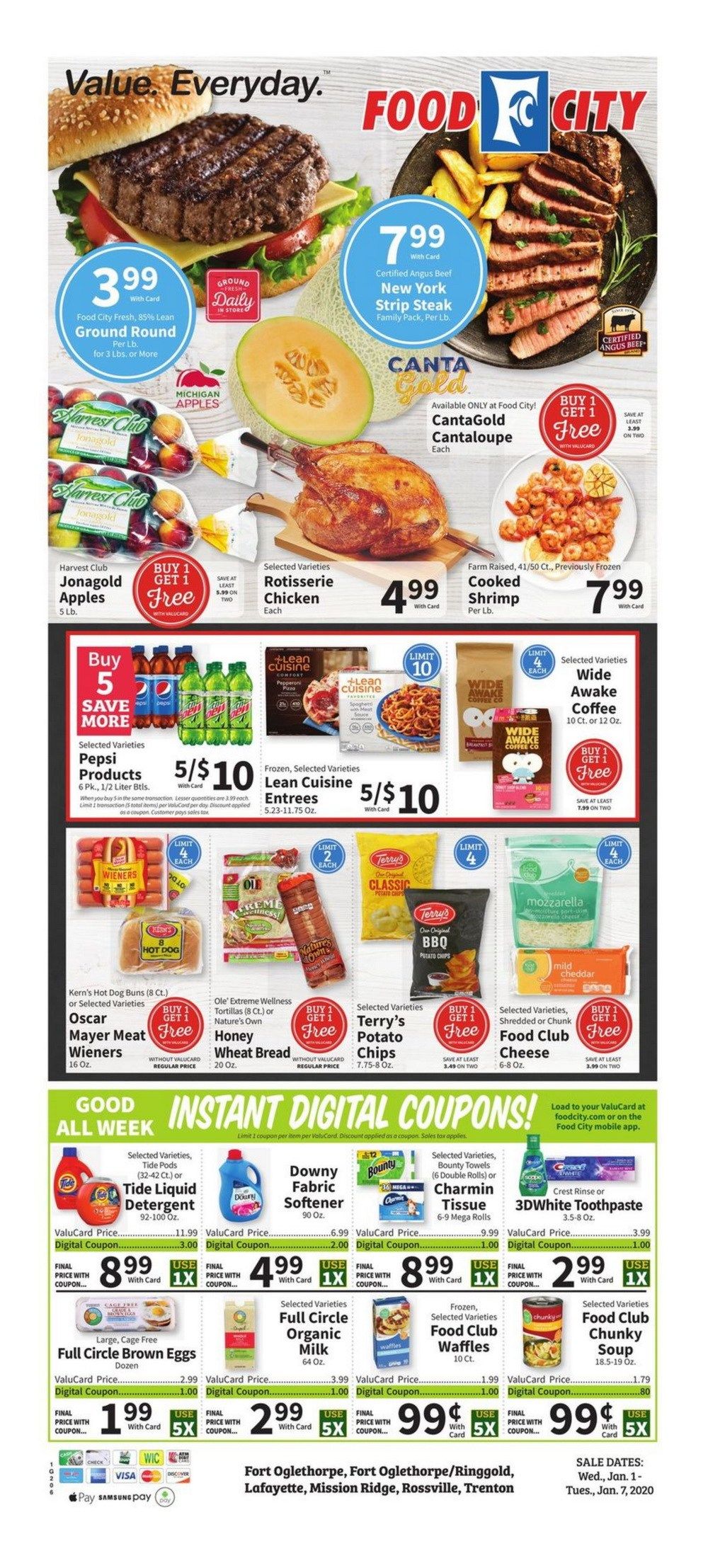 Food City Weekly Ad Jan 01 Jan 07, 2020