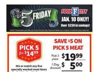 Food City Weekly Ad Jan 08 – Jan 14, 2020