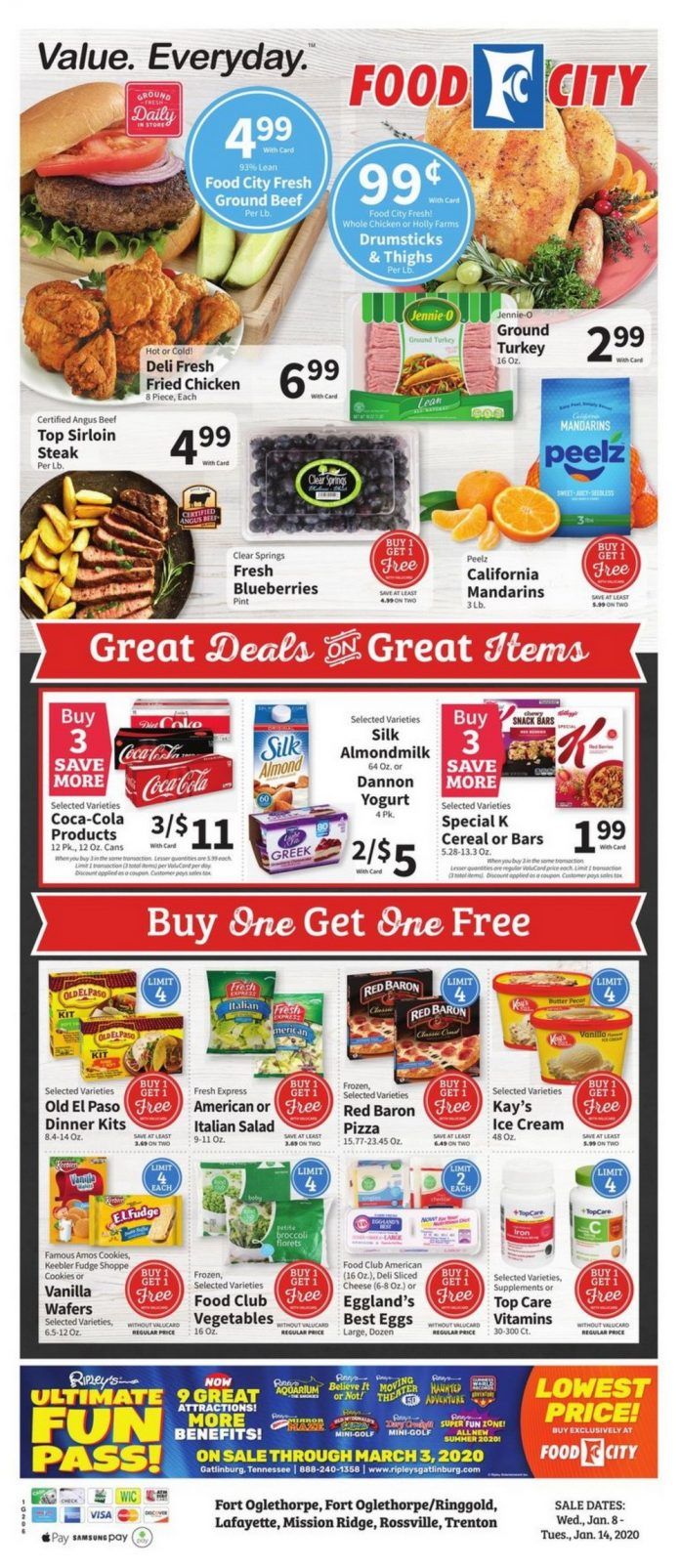 Food City Weekly Ad Jan 08 Jan 14, 2020