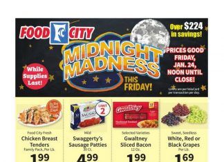 Food City Weekly Ad Jan 22 – Jan 28, 2020