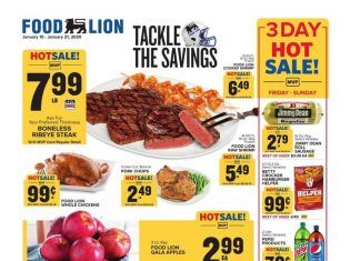 Food Lion Weekly Ad Jan 15 – Jan 21, 2020