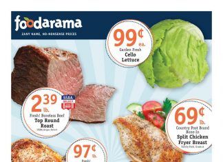 Foodarama Weekly Ad Jan 01 – Jan 07, 2020