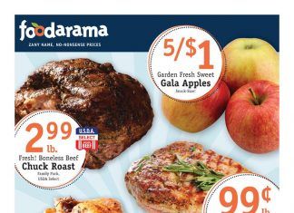 Foodarama Weekly Ad Jan 15 – Jan 21, 2020