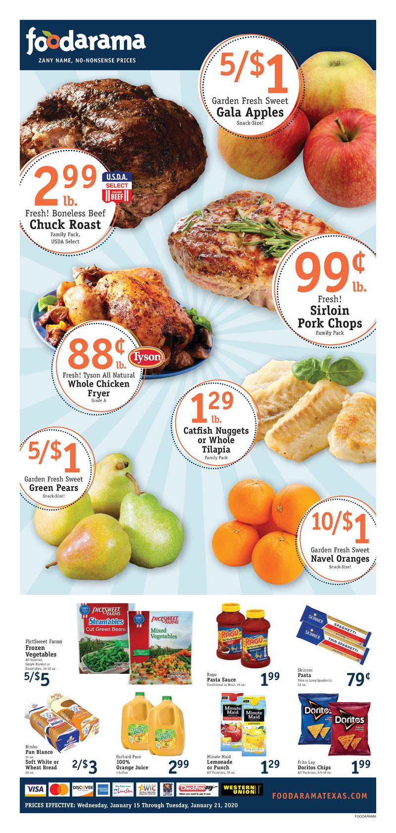Foodarama Weekly Ad Jan 15 Jan 21, 2020