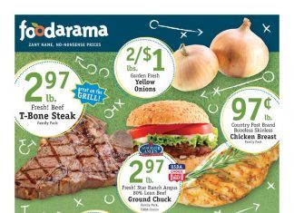 Foodarama Weekly Ad Jan 29 – Feb 04, 2020