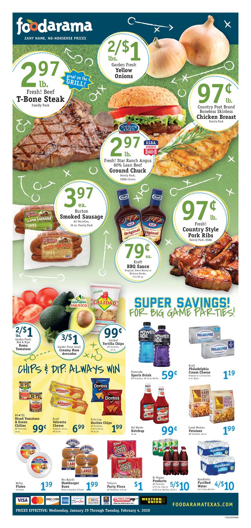 Foodarama Weekly Ad Jan 29 Feb 04, 2020