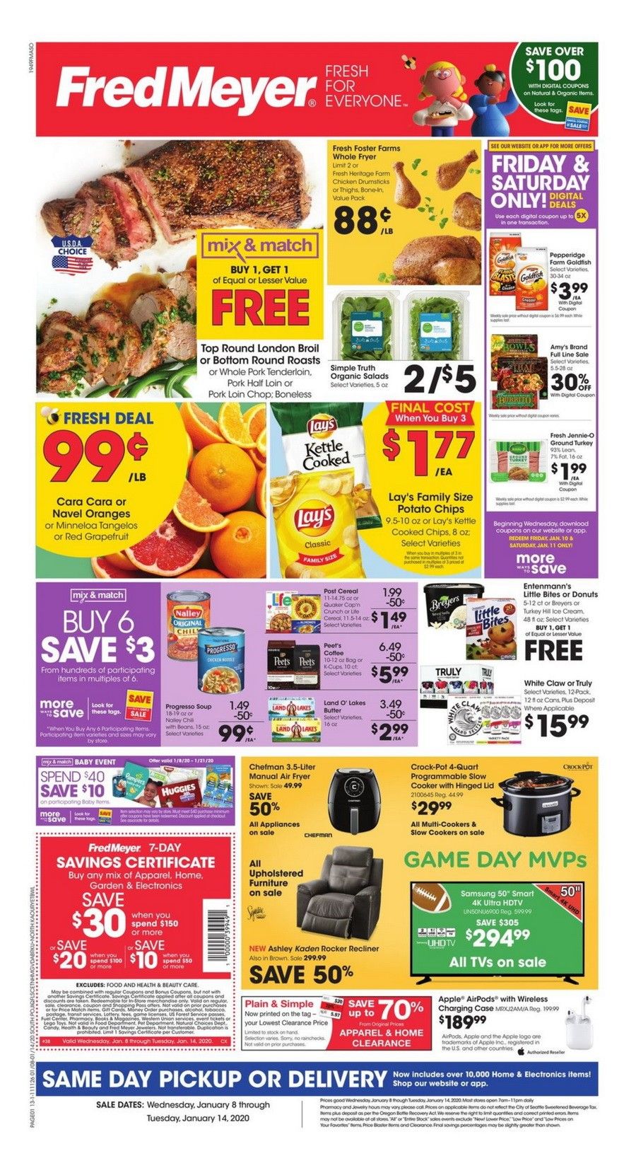Fred Meyer Weekly Circular Jan 08 Jan 14, 2020