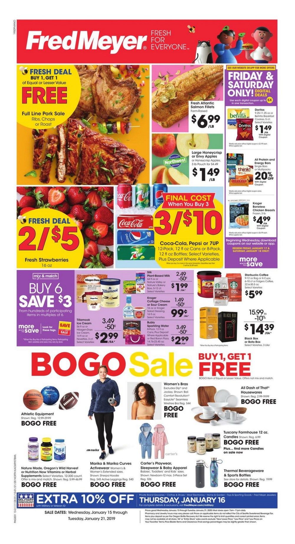 Fred Meyer Weekly Ad Jan 15 Jan 21, 2020
