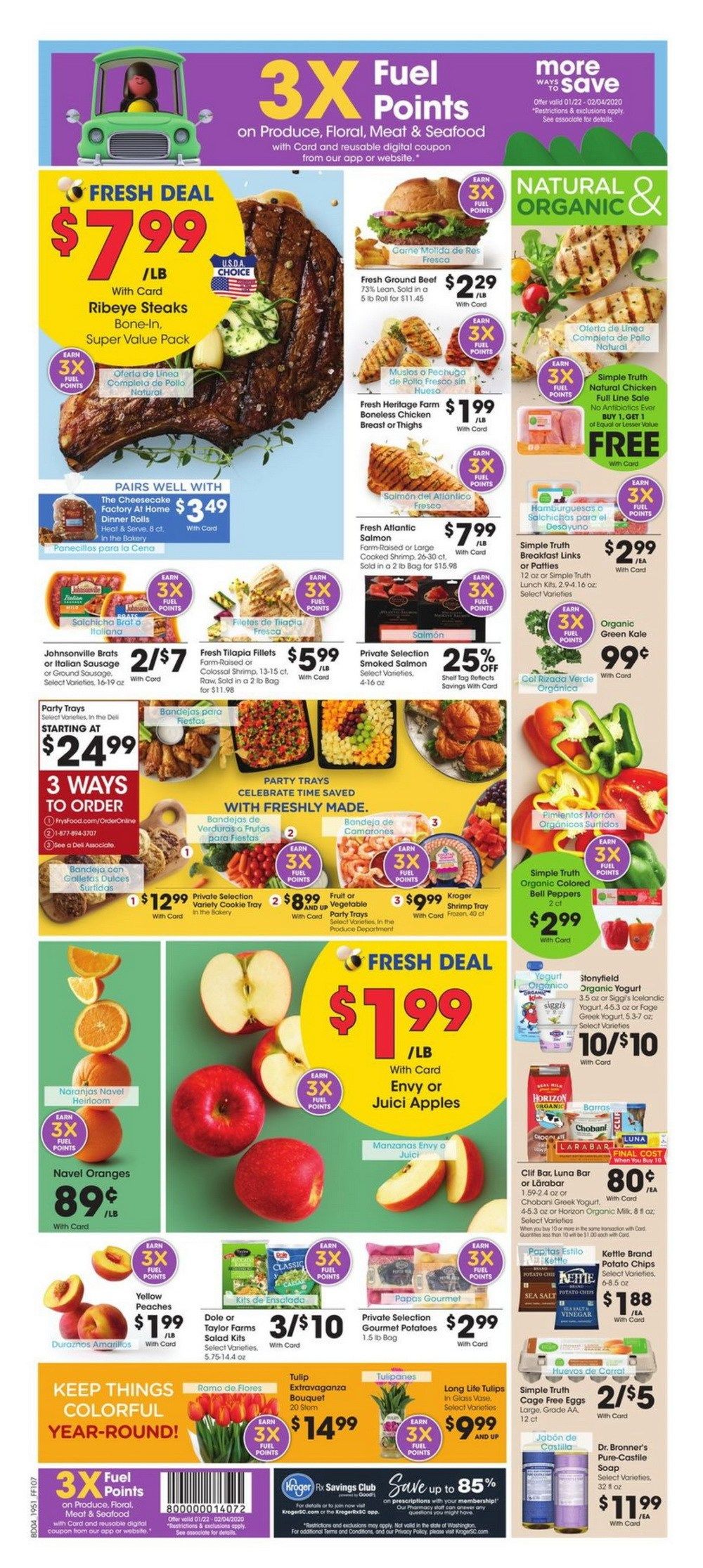 Fry's Food Weekly Flyer Jan 22 Jan 28, 2020