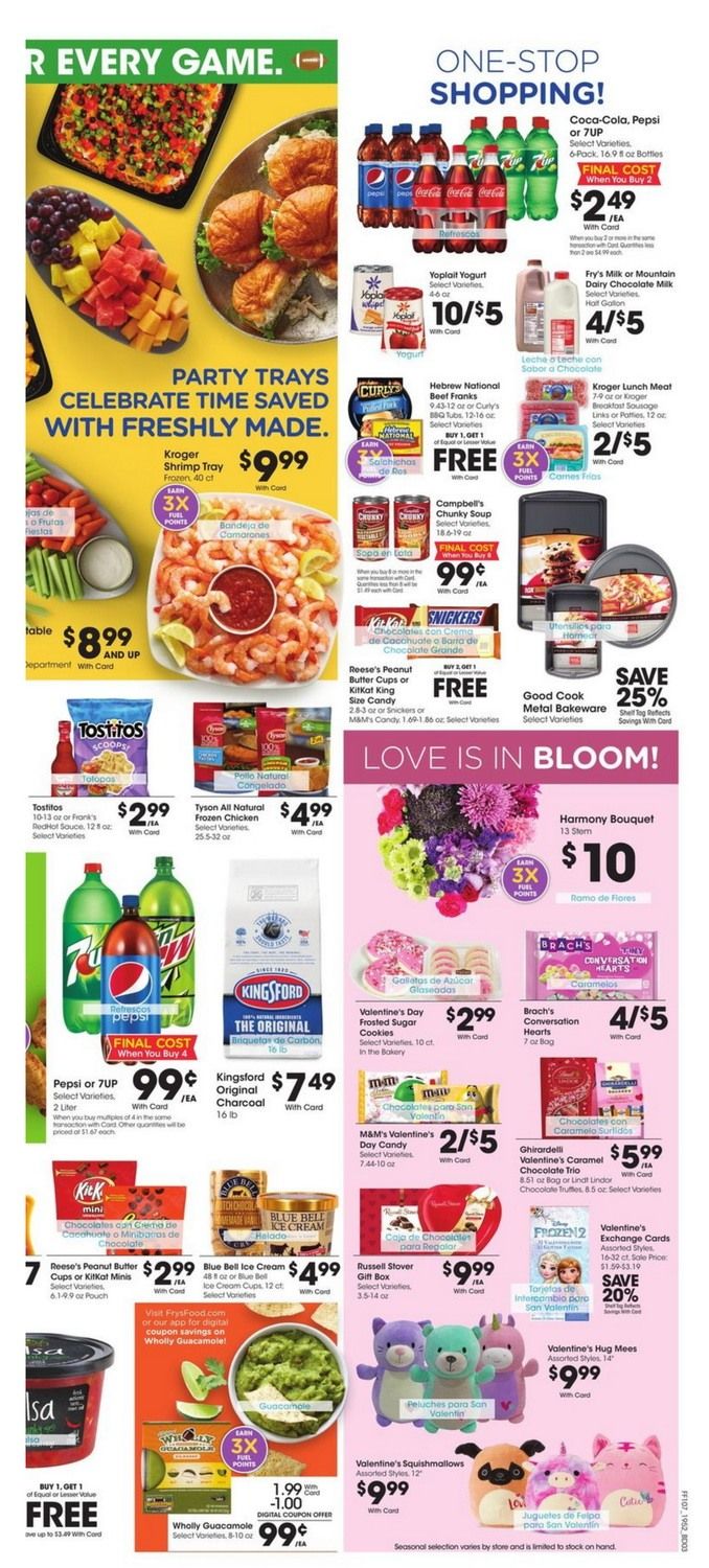 Fry's Food Weekly Ad Jan 29 Feb 04, 2020