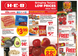 HEB Weekly Ad Jan 29 – Feb 04, 2020