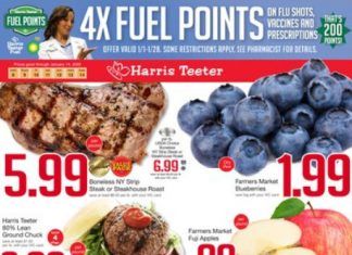 Harris Teeter Weekly Ad Jan 08 – Jan 14, 2020