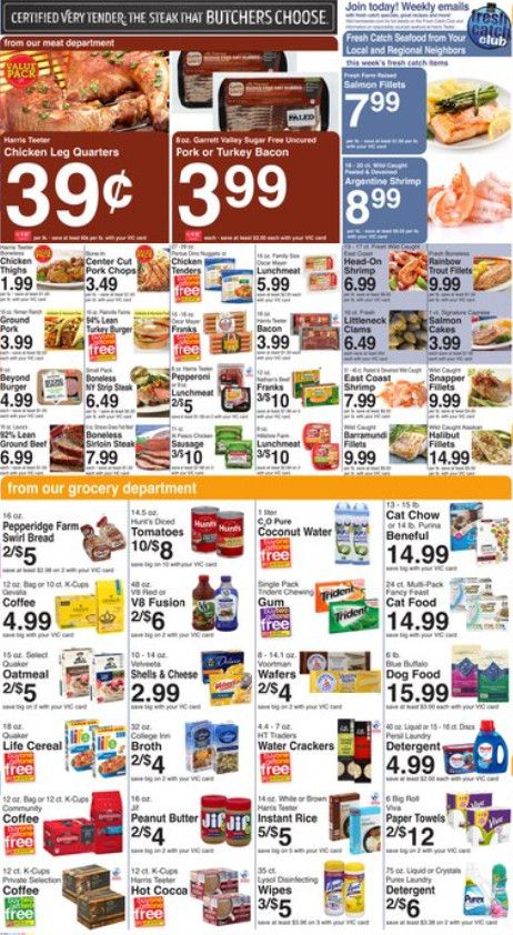 Harris Teeter Weekly Ad Jan 08 – Jan 14, 2020