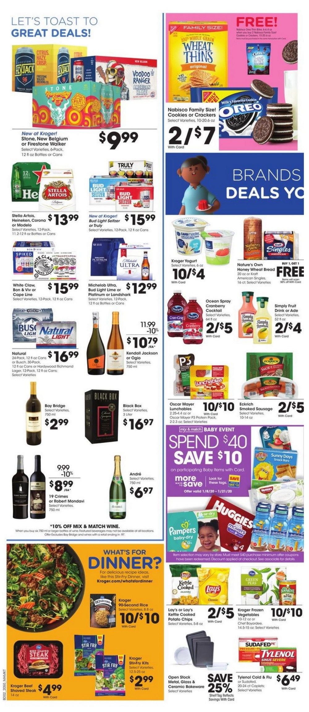Kroger Weekly Ad Jan 15 Jan 21, 2020