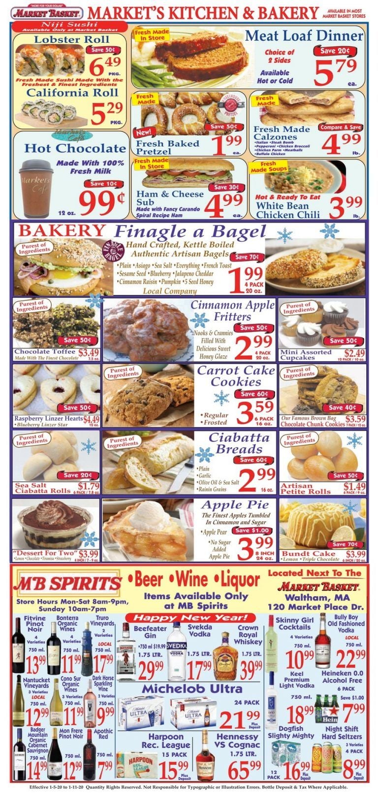 Market Basket Weekly Flyer Jan 05 Jan 11, 2020
