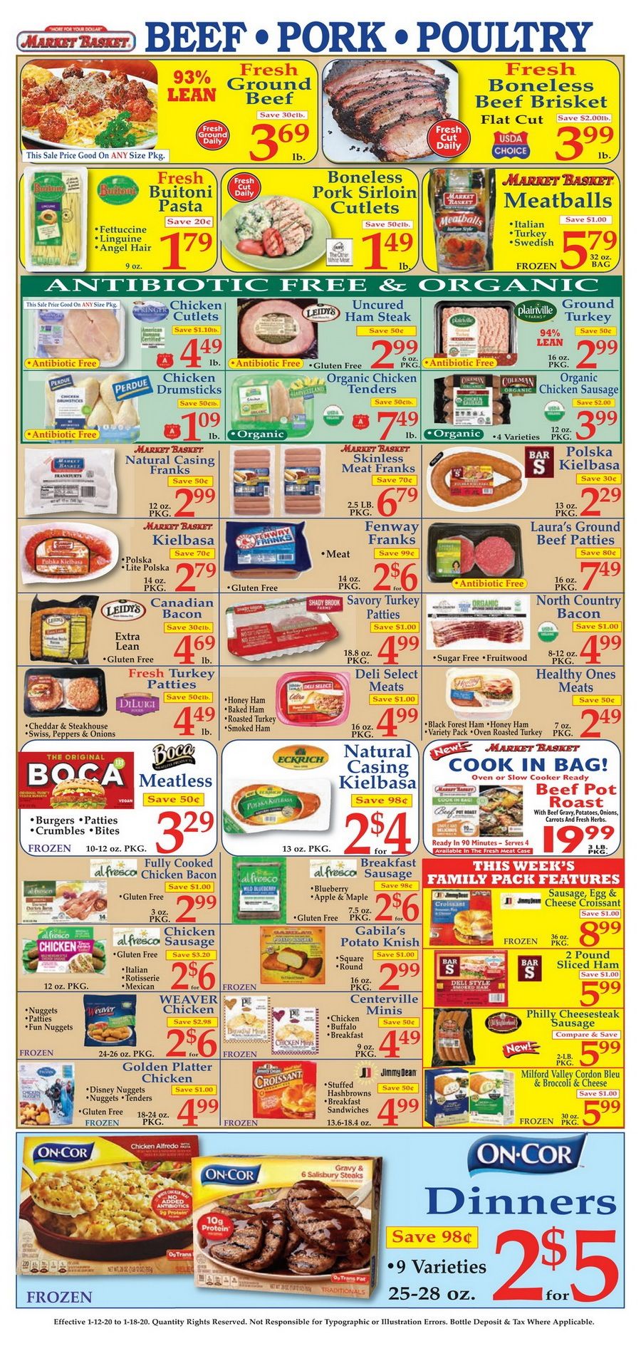 Market Basket Weekly Flyer Jan 12 Jan 18, 2020