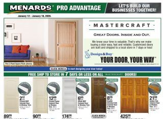 Menards Weekly Ad Jan 12 – Jan 18, 2020
