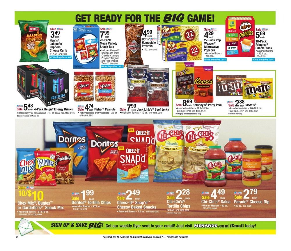 Menards Weekly Ad Jan 26 Feb 1, 2020