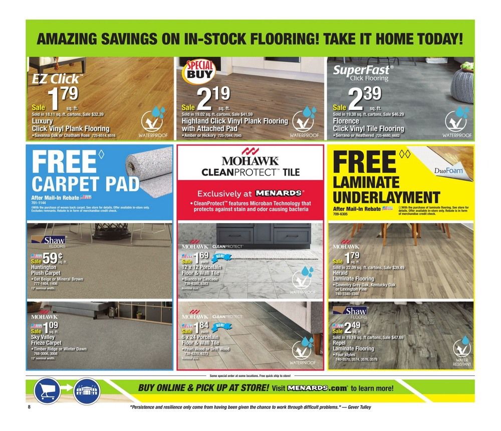 Menards Weekly Ad Jan 26 Feb 1, 2020
