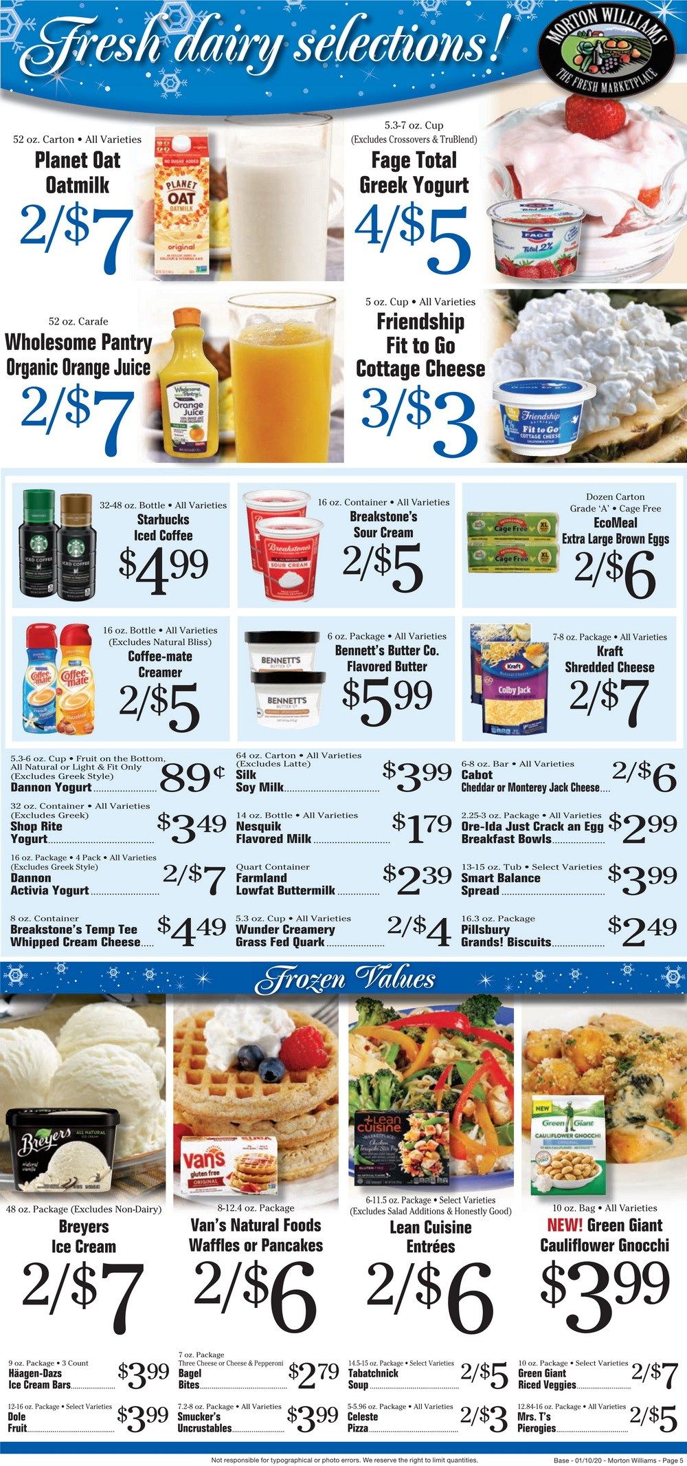 Morton Williams Weekly Jan 10 Jan 16, 2020