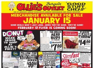 Ollie’s Weekly Ad Jan 15 – Jan 23, 2020