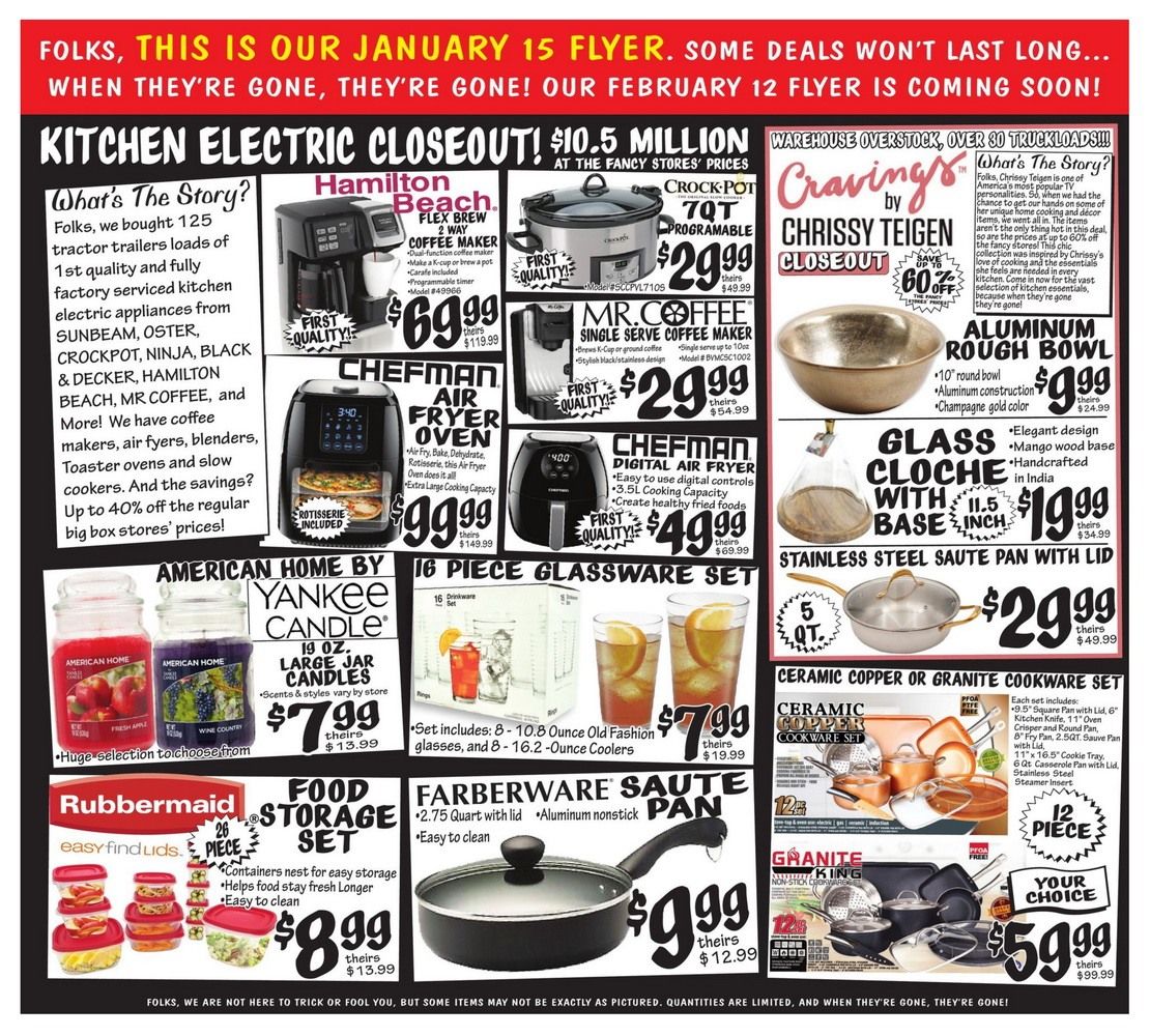 Ollie's Weekly Ad Jan 15 Jan 23, 2020