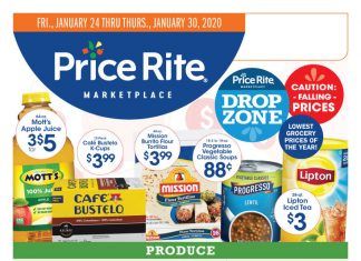 Price Rite Weekly Ad Jan 24 – Jan 30, 2020