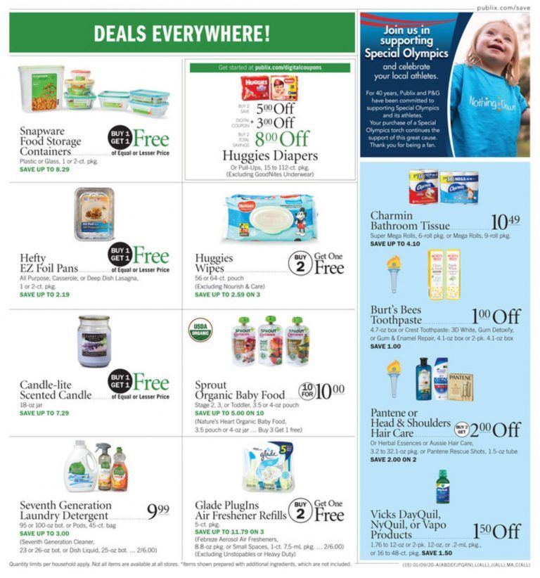 Publix Weekly Ad Jan 8 – Jan 14, 2020