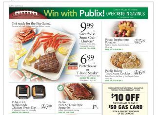 Publix Weekly Ad Jan 29 – Feb 04, 2020