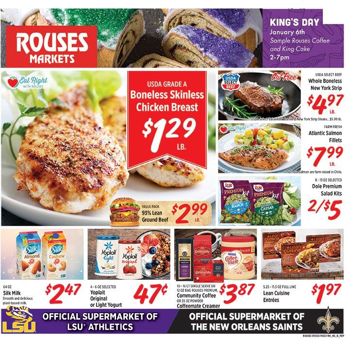 Rouses Weekly Ad Jan 01 – Jan 08, 2020