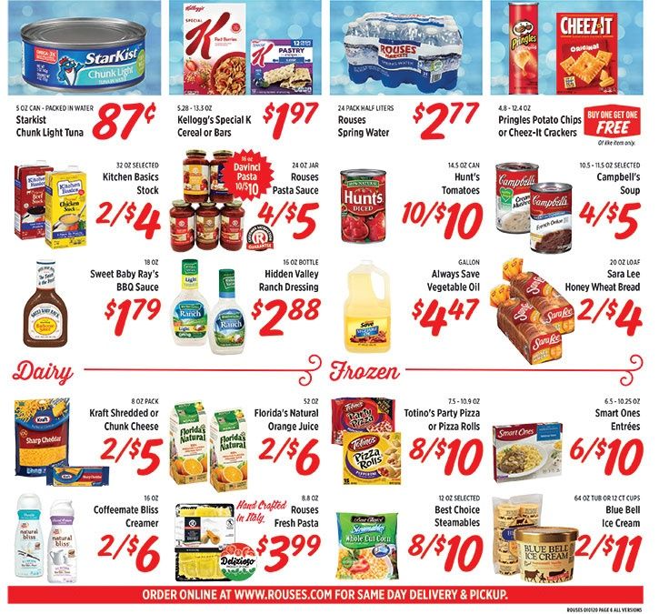 Rouses Weekly Ad Jan 01 – Jan 08, 2020
