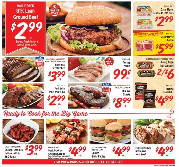 Rouses Weekly Ad Jan 29 Feb 05, 2020