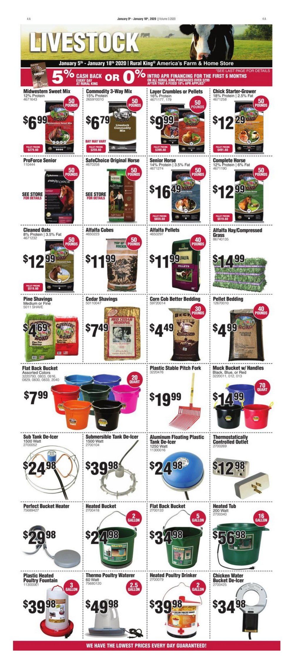 Rural King Weekly Ad Jan 05 Jan 18, 2020