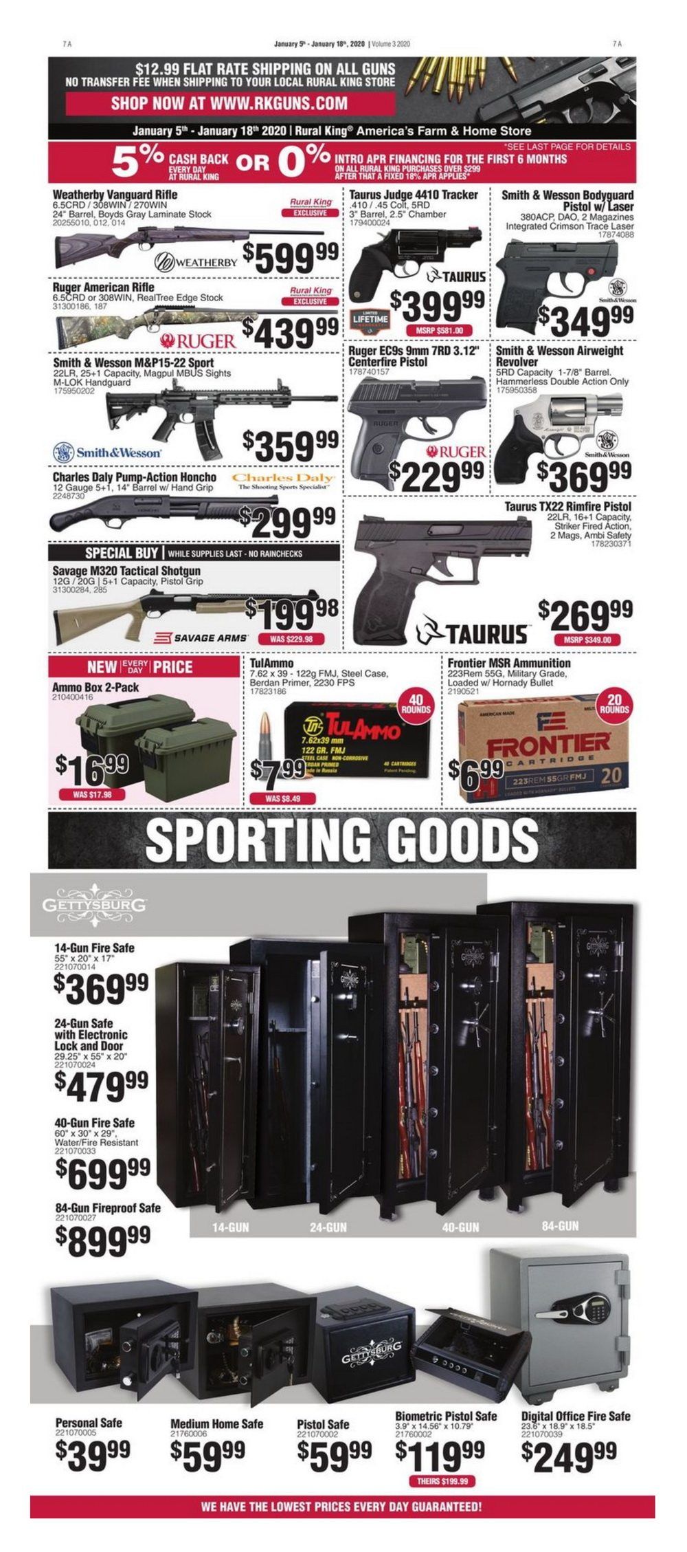 Rural King Weekly Ad Jan 05 Jan 18, 2020