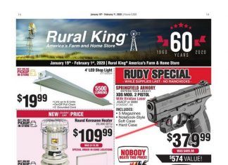 Rural King Weekly Ad Jan 19 – Feb 01, 2020