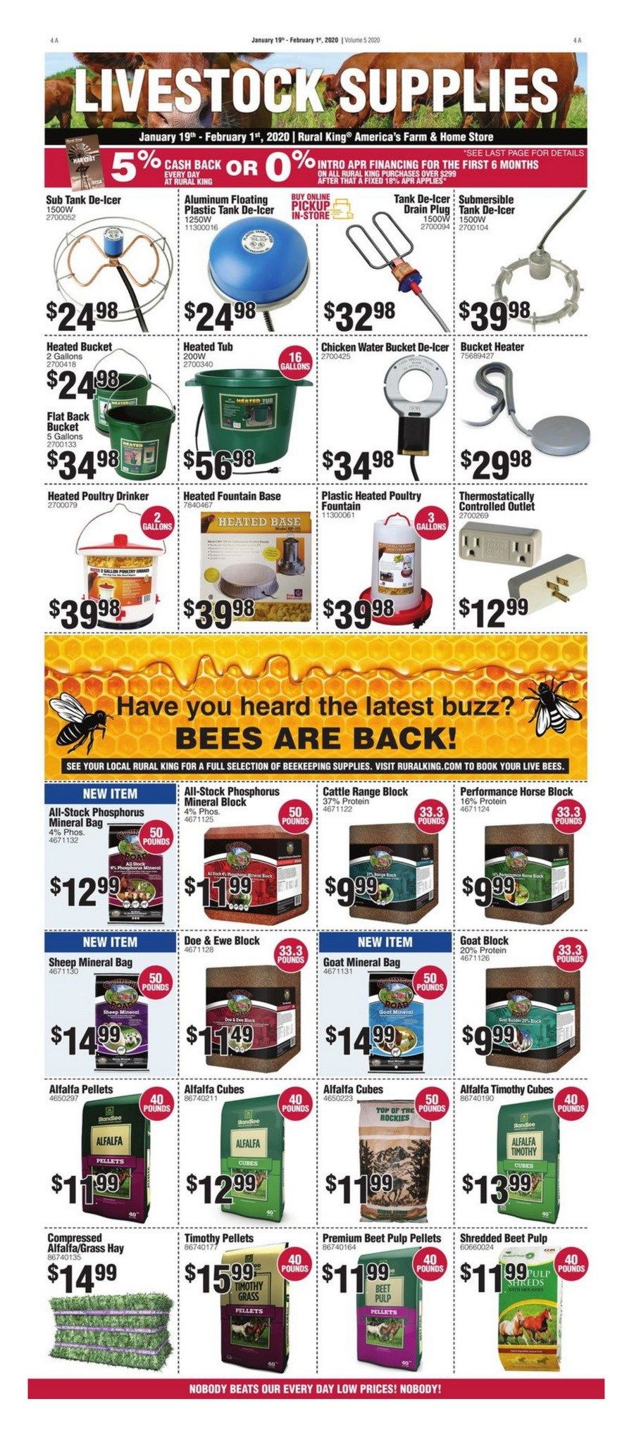 Rural King Weekly Ad Jan 19 Feb 01, 2020
