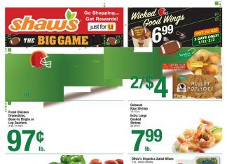 Shaw’s Weekly Ad Jan 31 – Feb 6, 2020