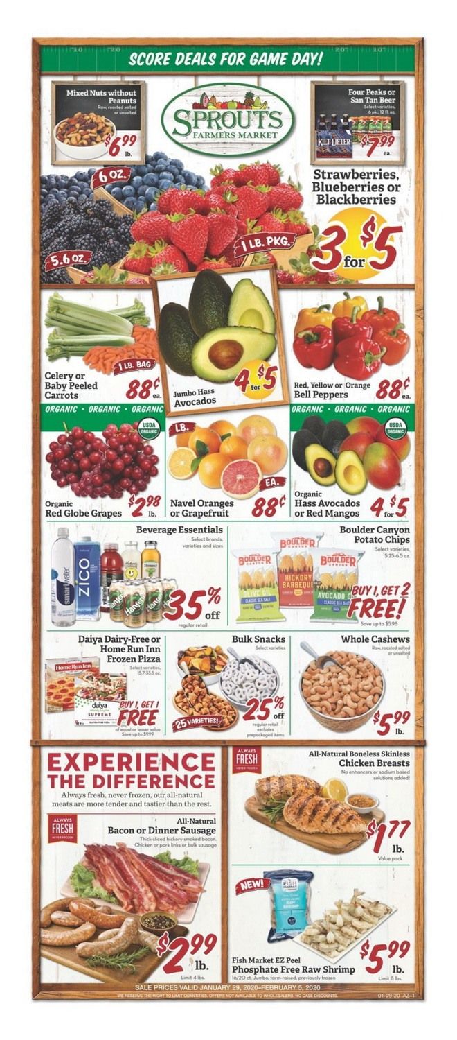Sprouts Weekly Ad Jan 29 Feb 05, 2020