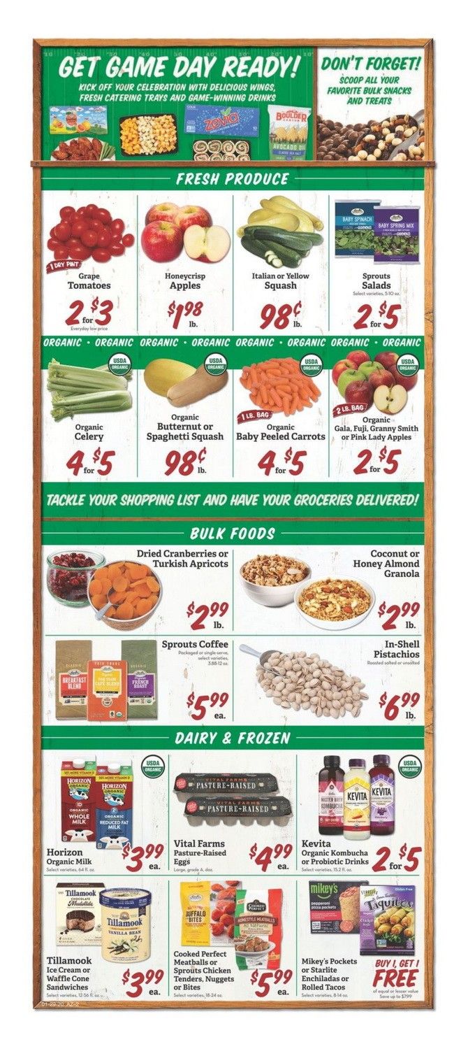 Sprouts Weekly Ad Jan 29 Feb 05, 2020