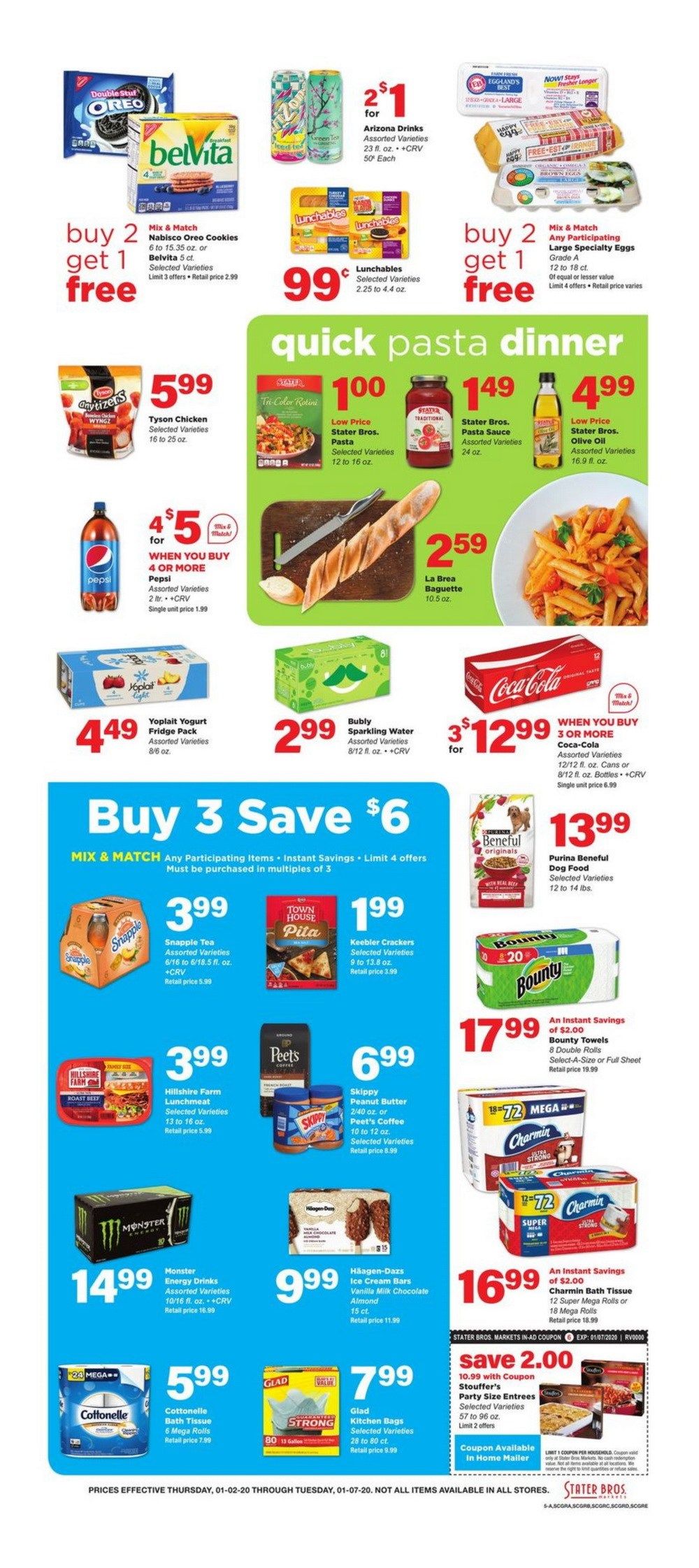 Stater Bros Weekly Ad Jan 02 Jan 07, 2020