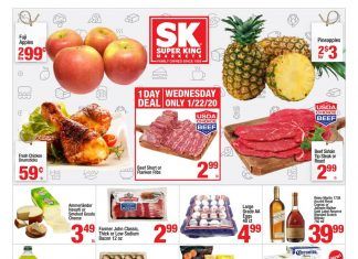 Super King Weekly Ad Jan 22 – Jan 28, 2020