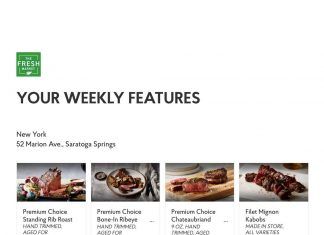 The Fresh Market Weekly Specials Jan 08 – Jan 14, 2020