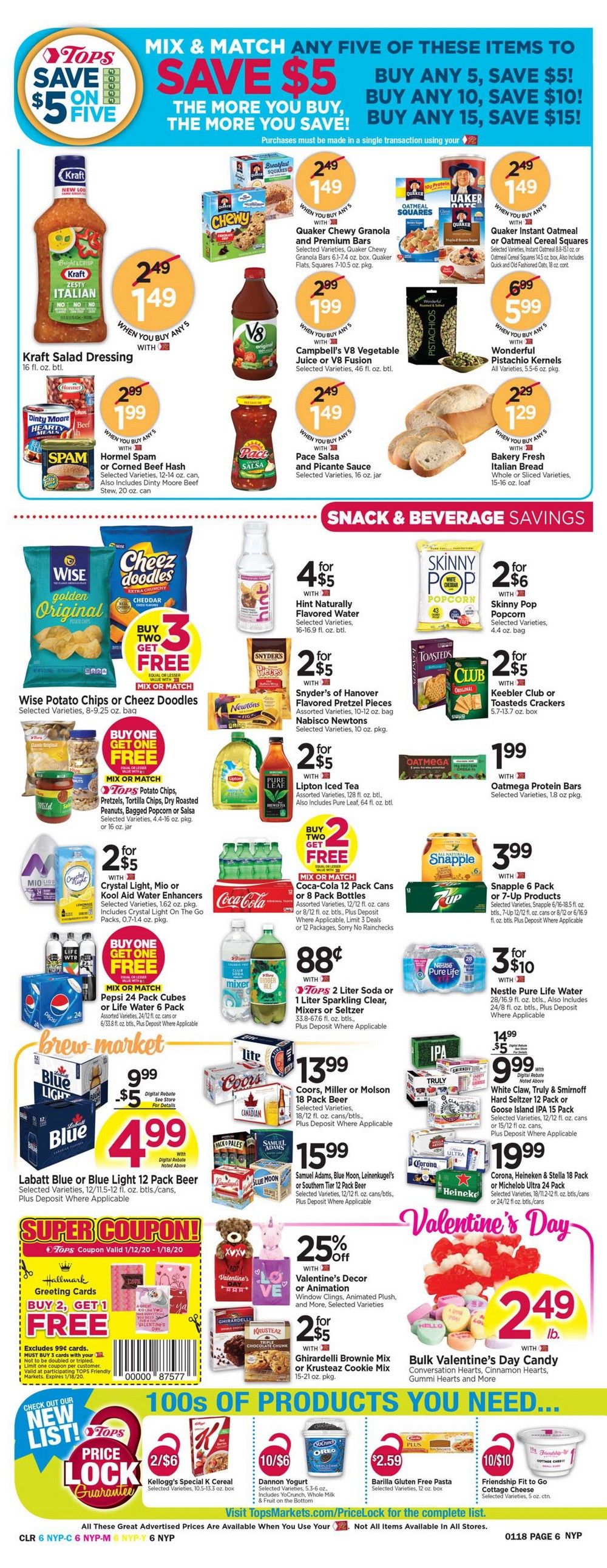 Tops Weekly Circular Jan 12 Jan 18, 2020