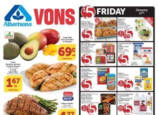 Vons Weekly Ad Jan 15 – Jan 21, 2020