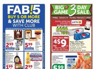 Vons Weekly Ad Jan 29 – Feb 04, 2020