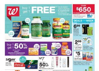 Walgreens Weekly Ad Jan 05 – Jan 11, 2020