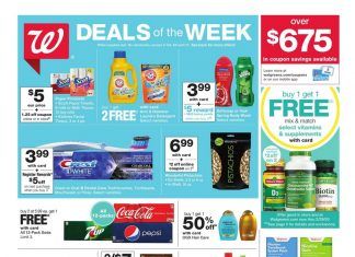 Walgreens Weekly Ad Jan 19 – Jan 23, 2020