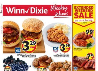 Winn-Dixie Weekly Ad Jan 8 – Jan 14, 2020